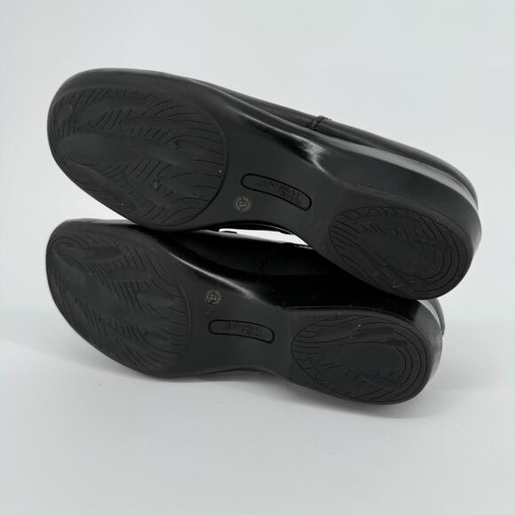 Strictly Comfort Shoes Women Size 10 Chunky Square Toe Loafers Leather 90s - Picture 6 of 9